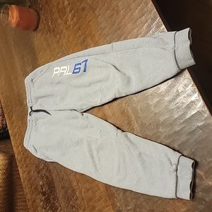 Polo Ralph Lauren Youth Medium (8/10) Gray cotton blend fleece joggers